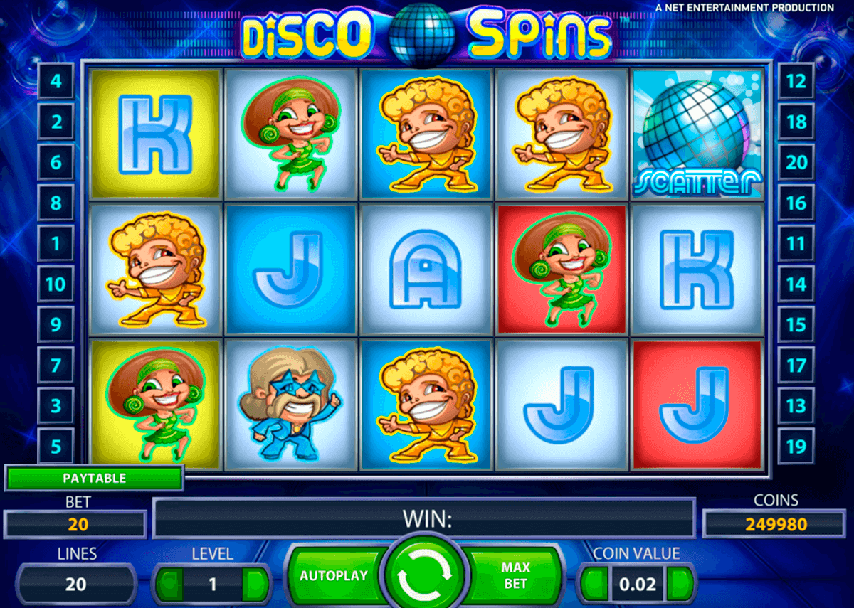 disco spins netent online gra zadarmo 