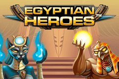 logo egyptian heroes netent gry avtomaty 