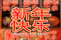 logo happy new year microgaming gry avtomaty 