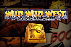 logo wild wild west the great train heist netent gry avtomaty 
